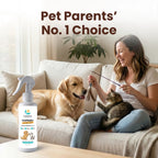 Dukadoo CoatSafe+ Waterless Pet Shampoo 200ml | Dry Bath No-Rinse Shampoo for Dogs & Cats | Instant Freshness & Odour Control | Gentle Daily Cleansing | Coat Care Spray