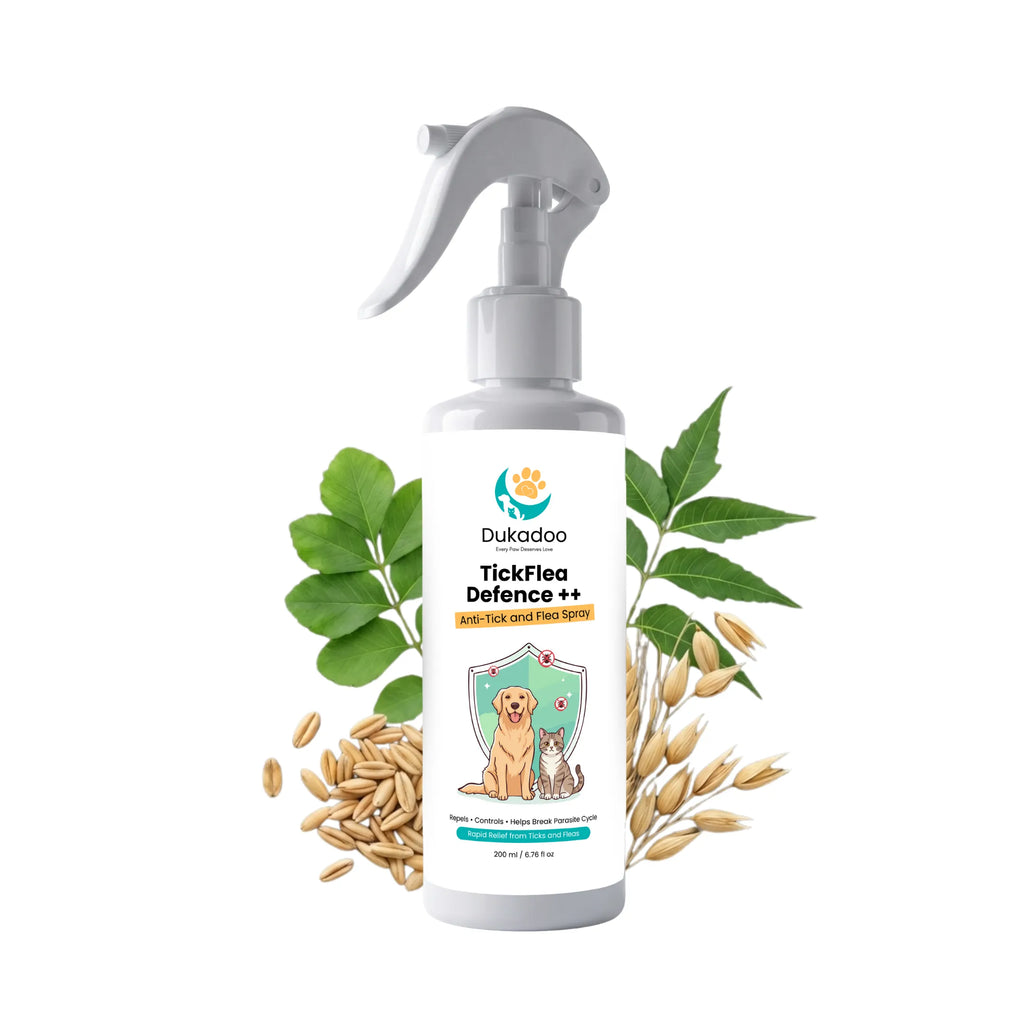 Dukadoo TickFlea Defence++ | Anti-Tick & Flea Spray | 200ml