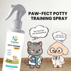 Potty Training Spray for Dogs & Cats | 200ml | Behaviour Guidance Formula | Eliminates Random Soiling & Marking | Training Aid for Puppies & Kittens | Indoor & Outdoor Use